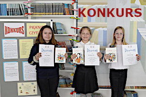 Konkurs biblioteczny "Pięknie czytam" realizowany z okazji Tygodnia Bibliotek